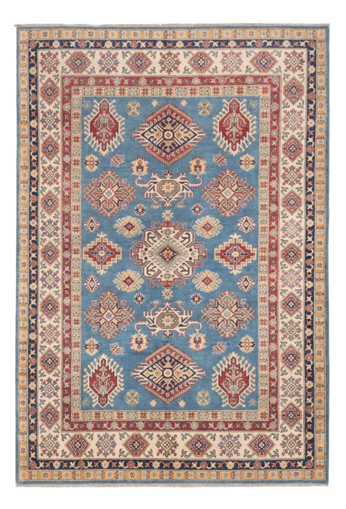Tapete Ziegler - Kazak - 276 x 185 cm - azul