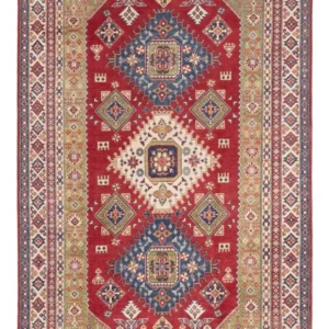 Tapete Ziegler - Kazak - 281 x 179 cm - vermelho