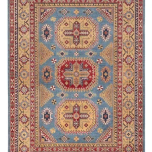 Tapete Ziegler - Kazak - 291 x 202 cm - azul