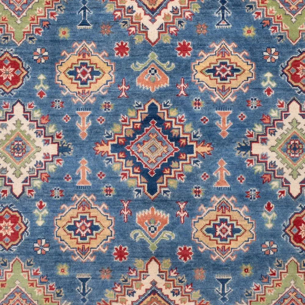 Tapete Ziegler - Kazak - 296 x 198 cm - azul