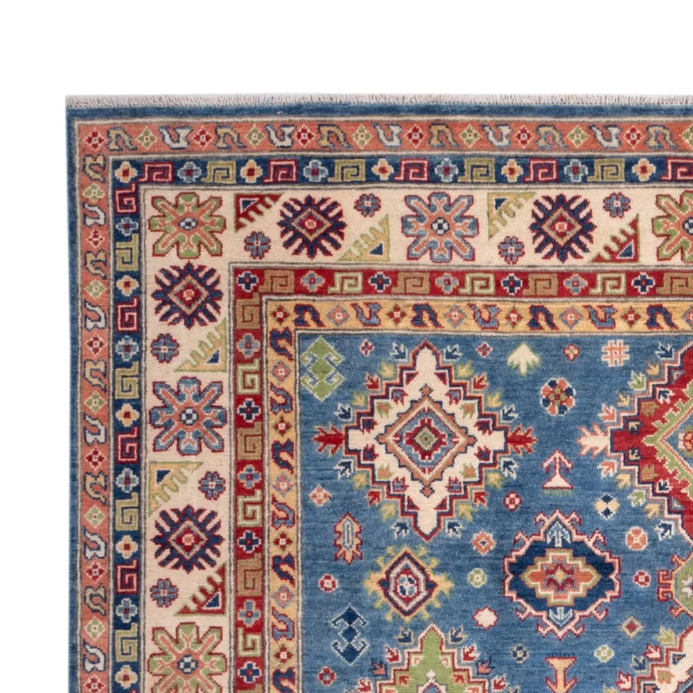 Tapete Ziegler - Kazak - 296 x 198 cm - azul