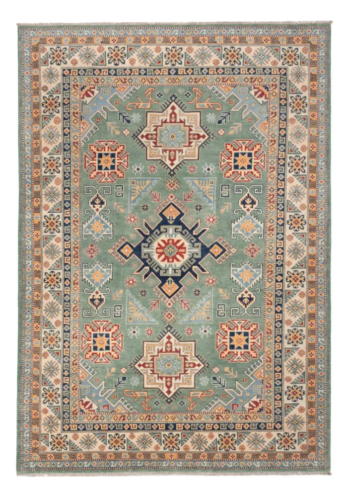 Tapete Ziegler - Kazak - 297 x 211 cm - verde