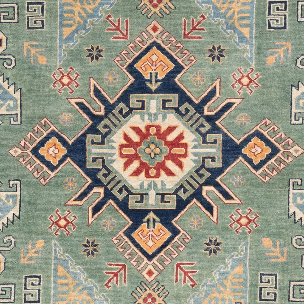 Tapete Ziegler - Kazak - 297 x 211 cm - verde