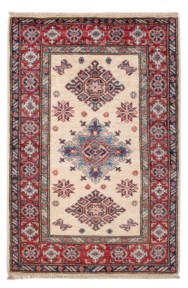 Tapete Ziegler - Kazak - Real - 121 x 80 cm - bege