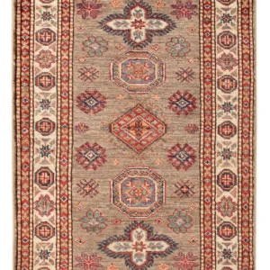 Tapete Ziegler - Kazak - Real - 94 x 60 cm - areia