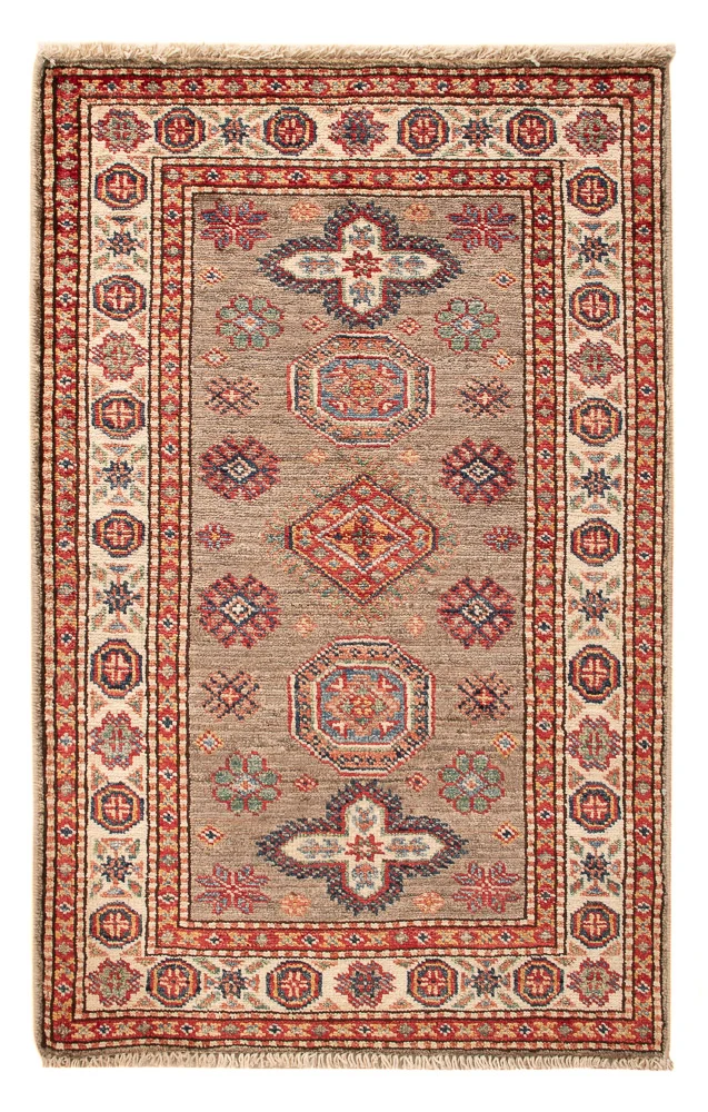 Tapete Ziegler - Kazak - Real - 94 x 60 cm - areia