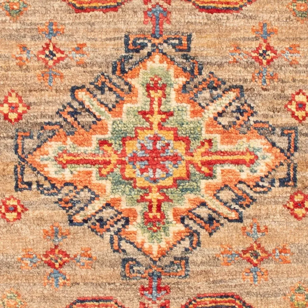 Tapete Ziegler - Kazak - Real - 94 x 58 cm - areia