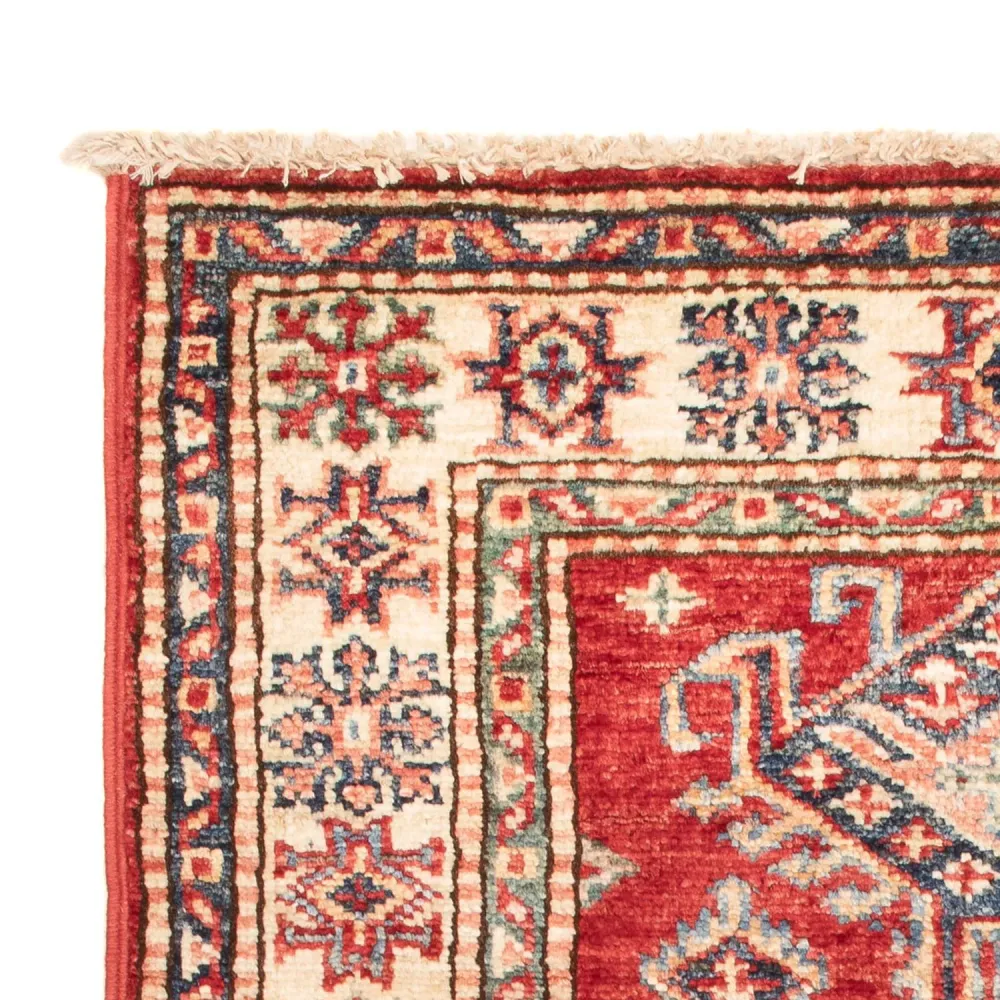 Tapete Ziegler - Kazak - Real - 89 x 59 cm - vermelho