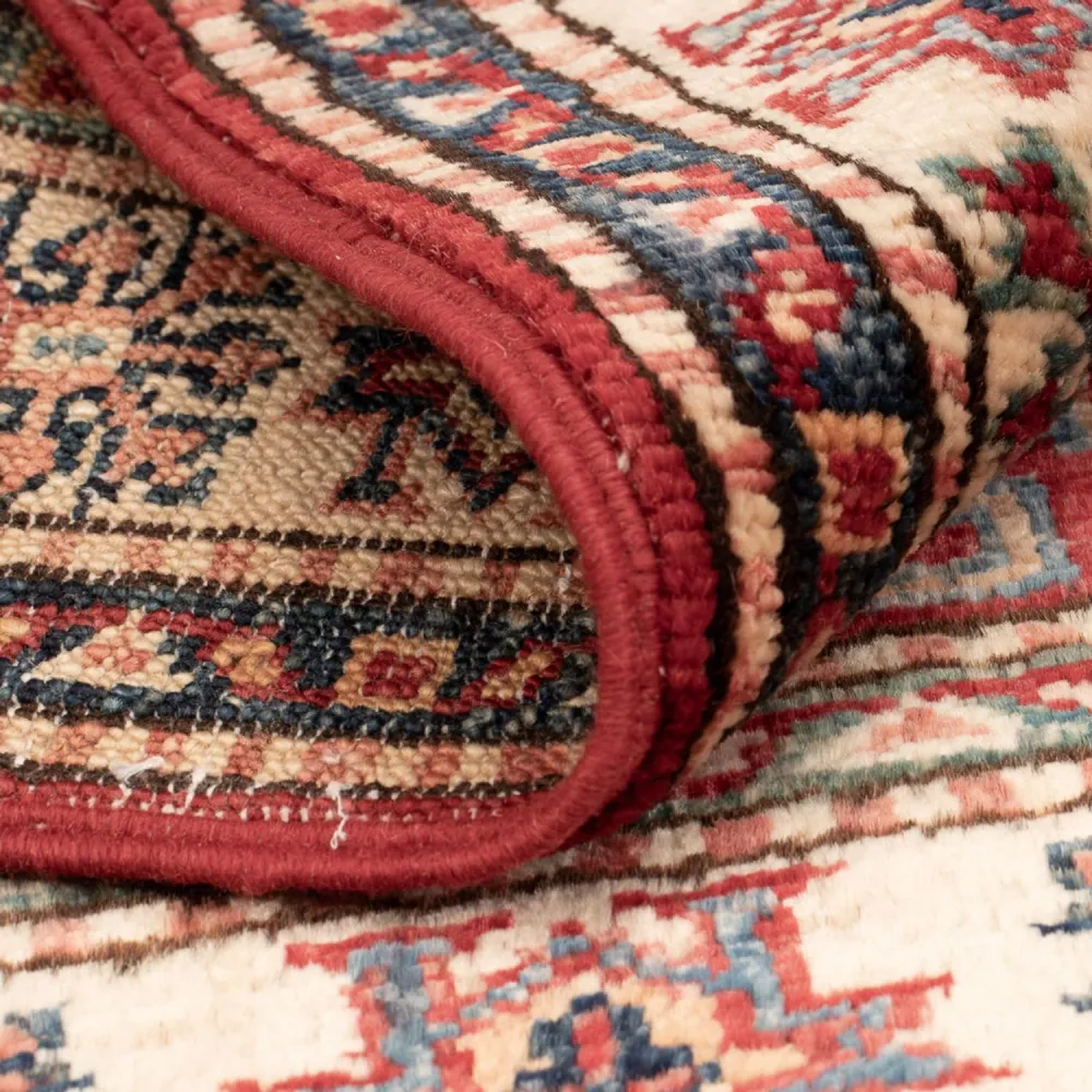 Tapete Ziegler - Kazak - Real - 89 x 59 cm - vermelho