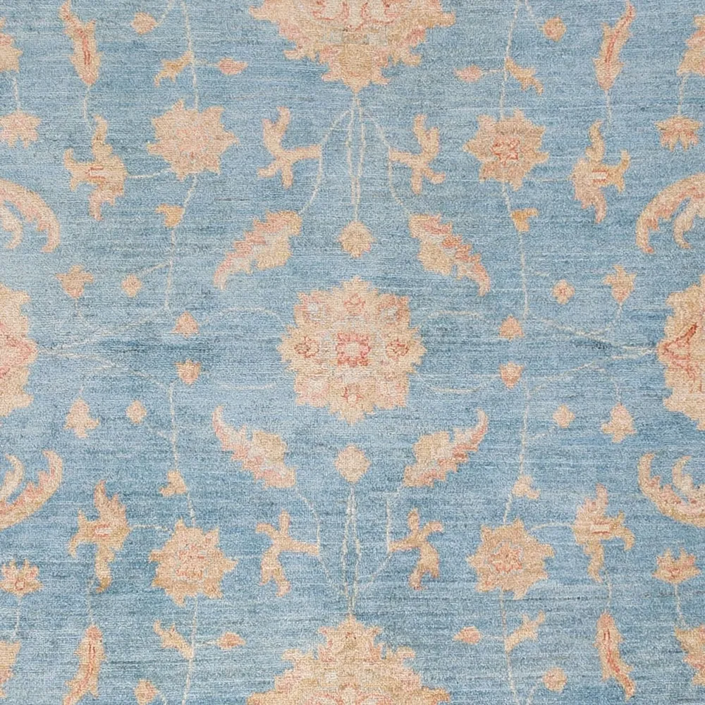 Tapete Ziegler - Moderno - 309 x 252 cm - azul claro