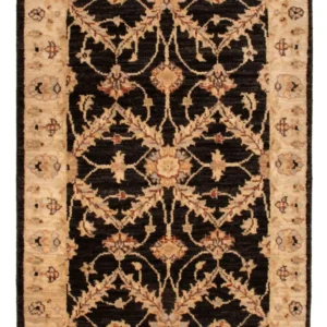 Tapete Ziegler - 90 x 60 cm - preto