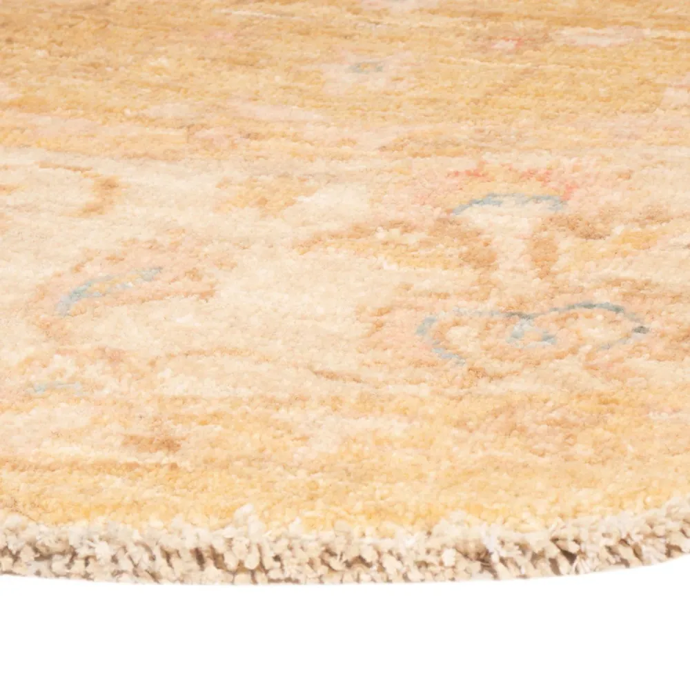Tapete Ziegler ronda - 150 x 146 cm - bege claro