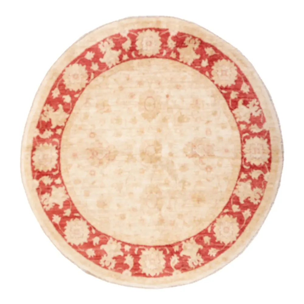 Tapete Ziegler ronda - 150 x 146 cm - bege