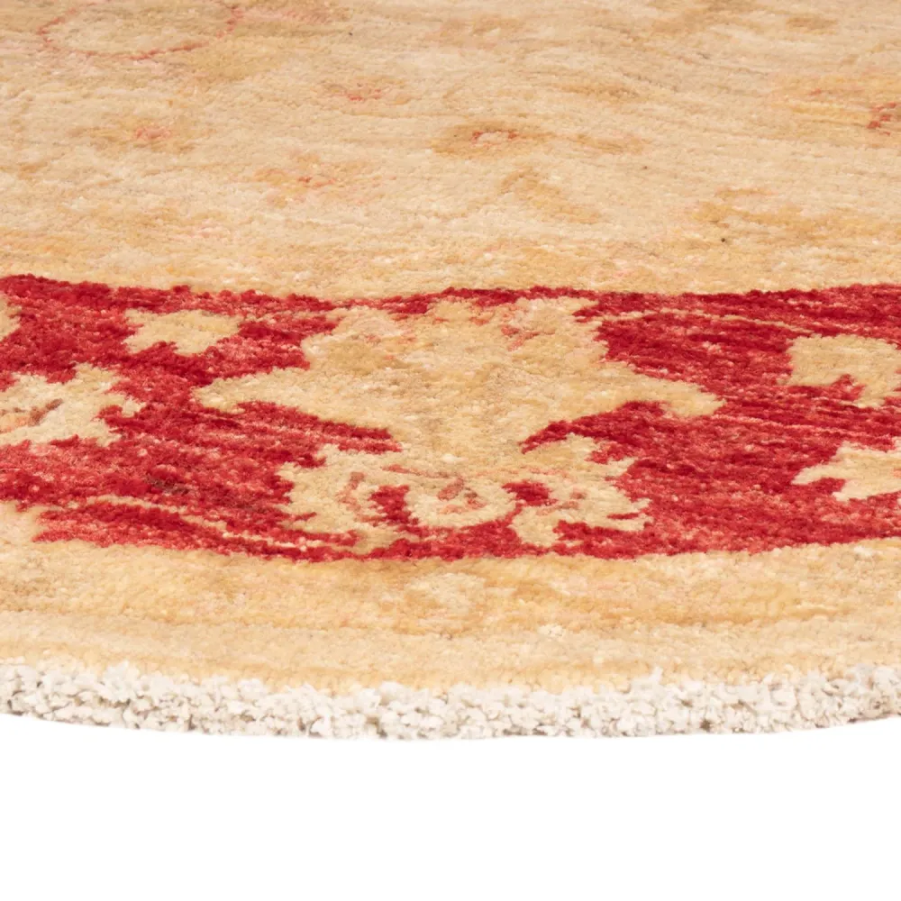 Tapete Ziegler ronda - 150 x 146 cm - bege