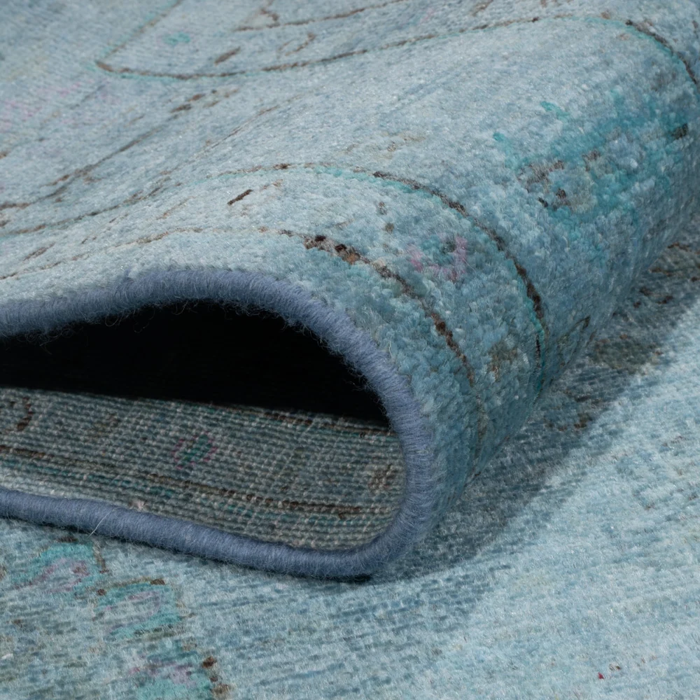 Tapete Ziegler - Shal - 189 x 124 cm - azul claro