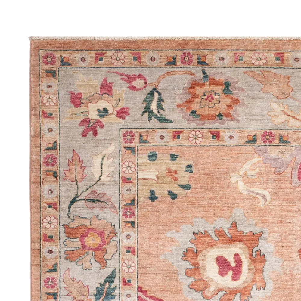 Tapete Ziegler - Usak - 280 x 202 cm - vermelho claro