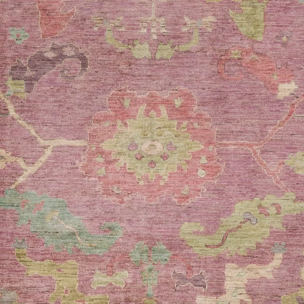 Tapete Ziegler - Usak - 306 x 248 cm - púrpura