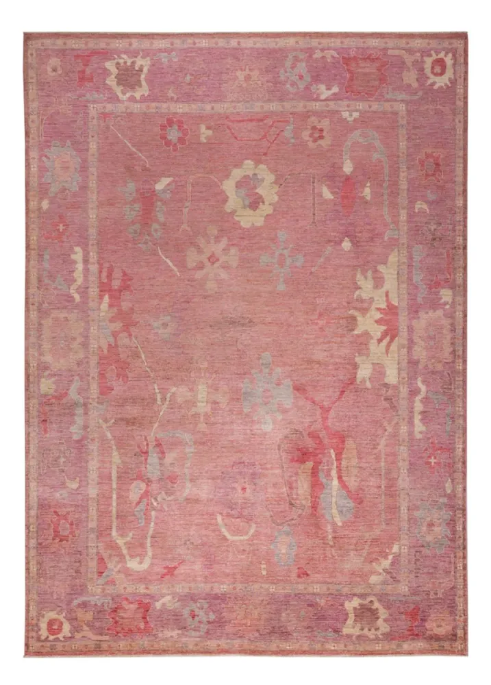 Tapete Ziegler - Usak - 347 x 247 cm - púrpura