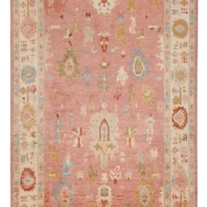 Tapete Ziegler - Usak - 359 x 237 cm - vermelho claro