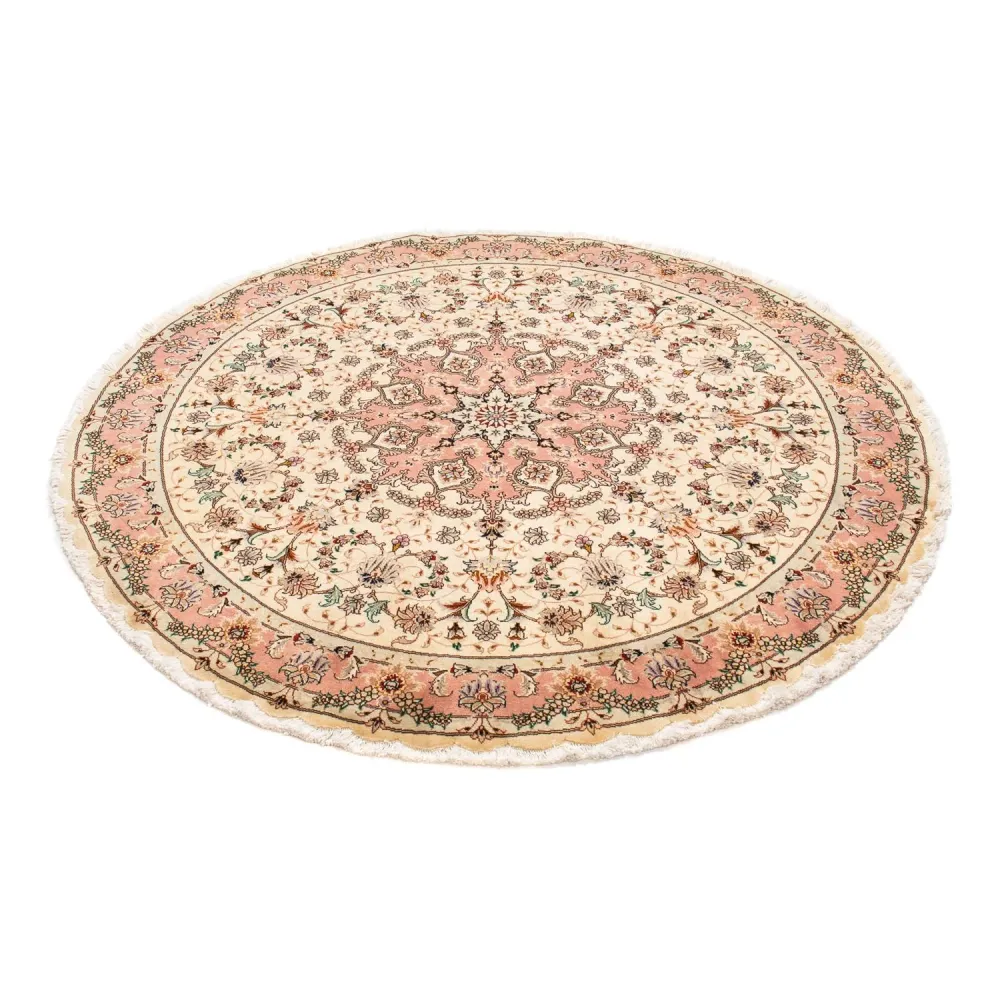 Täbriz - 50 Raj Teppich 150x150cm - Perserteppich