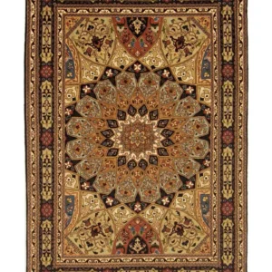 Täbriz - 50 Raj Teppich 151x102cm - Perserteppich