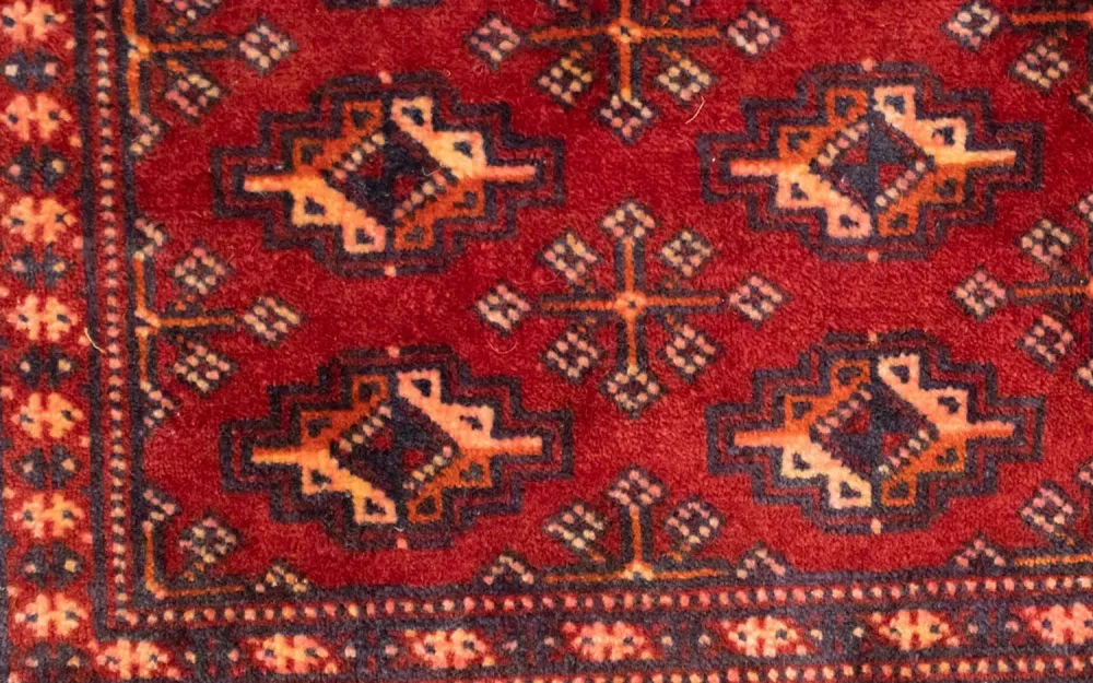 Turkaman Teppich 100x50cm - Orientteppich