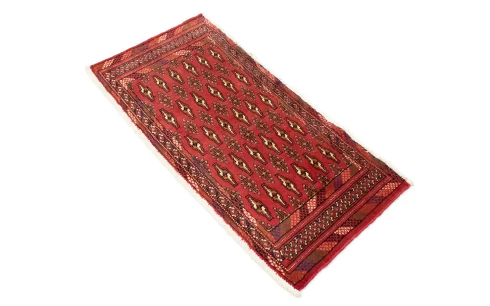 Turkaman Teppich 100x50cm - Orientteppich