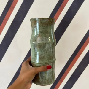 Vaso Bambu Verde M