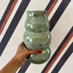 Vaso Bolhas Verde M