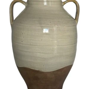 Vaso com Alç Bicolor Branco