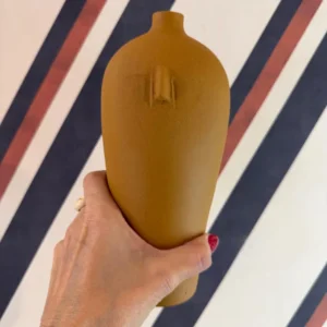 Vaso Face Amarelo G