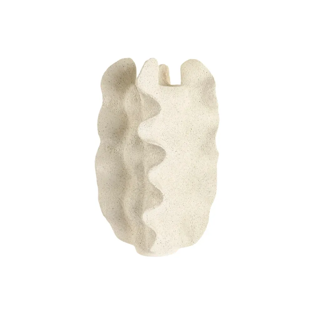 Vaso Home ESPRIT Bege Resina Shabby Chic 26 x 26 x 50 cm