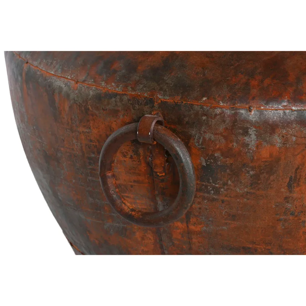 Vaso Home ESPRIT Catanho escuro Ferro 80 x 80 x 67 cm