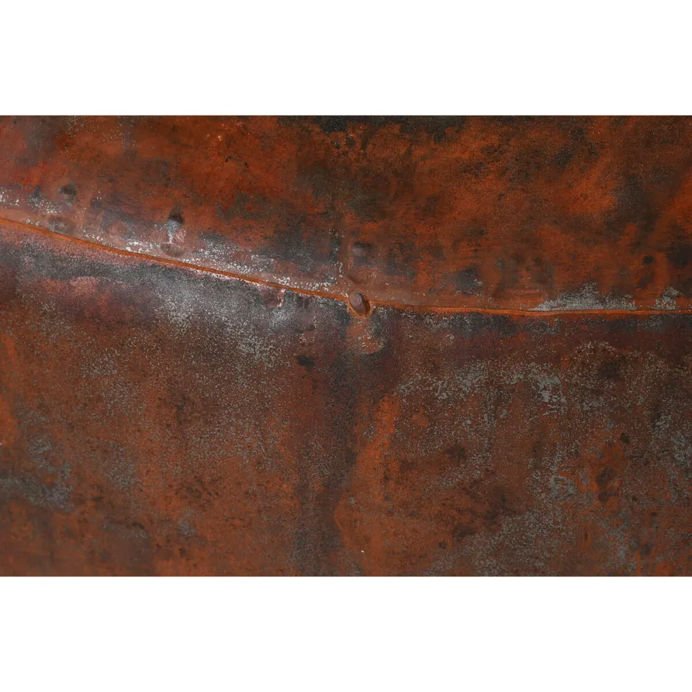 Vaso Home ESPRIT Catanho escuro Ferro 80 x 80 x 67 cm