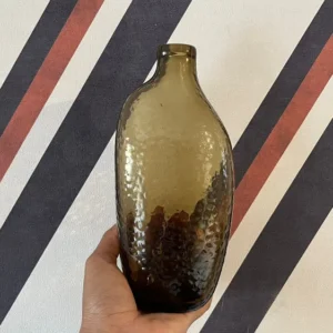 Vaso Marrom Martelado M