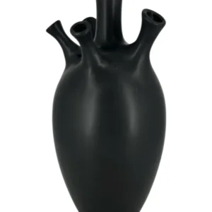 Vaso Togo Preto Cerâmica