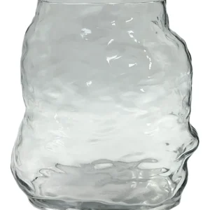 Vaso Vidro Amassado P