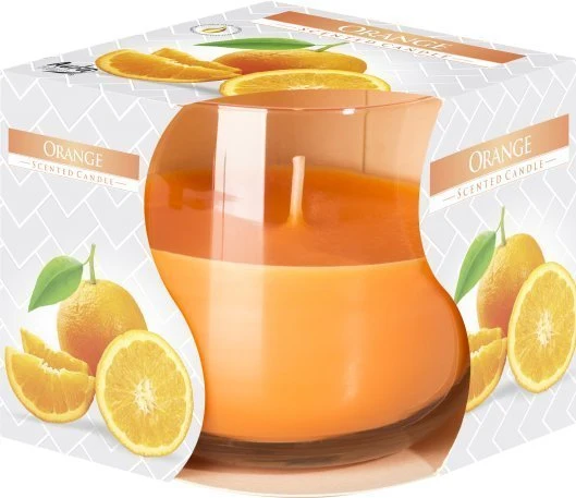 Vela com aroma de laranja