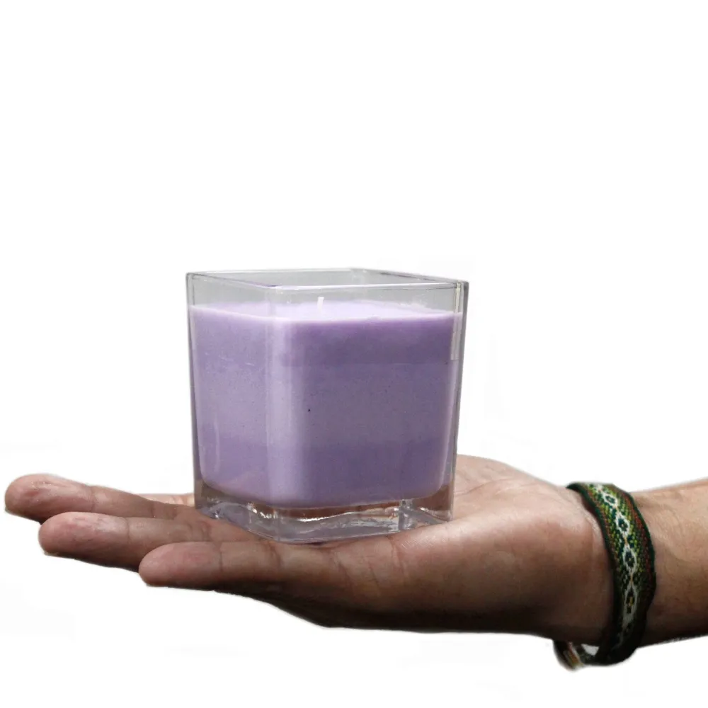 Vela Perfumada de Cera de Soja – Pó de Bebé