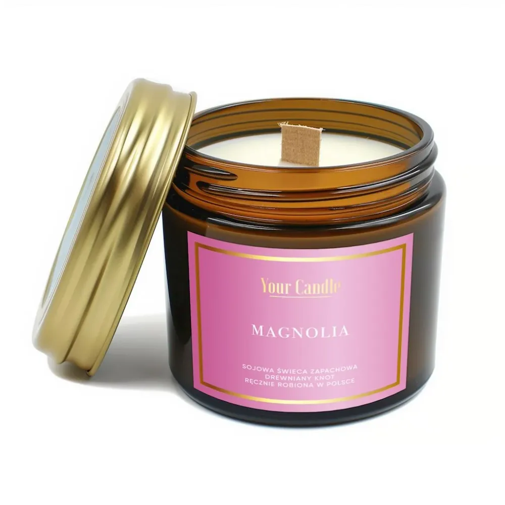 VELA DE SAÚDE MADEIRA SOJA MAGNÓLIA 120 ml - SUA VELA