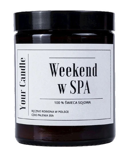 Vela de soja fim de semana no spa 180 ml - SUA VELA