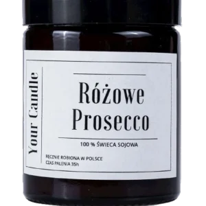 Vela de soja prosecco rosa 180 ml - SUA VELA