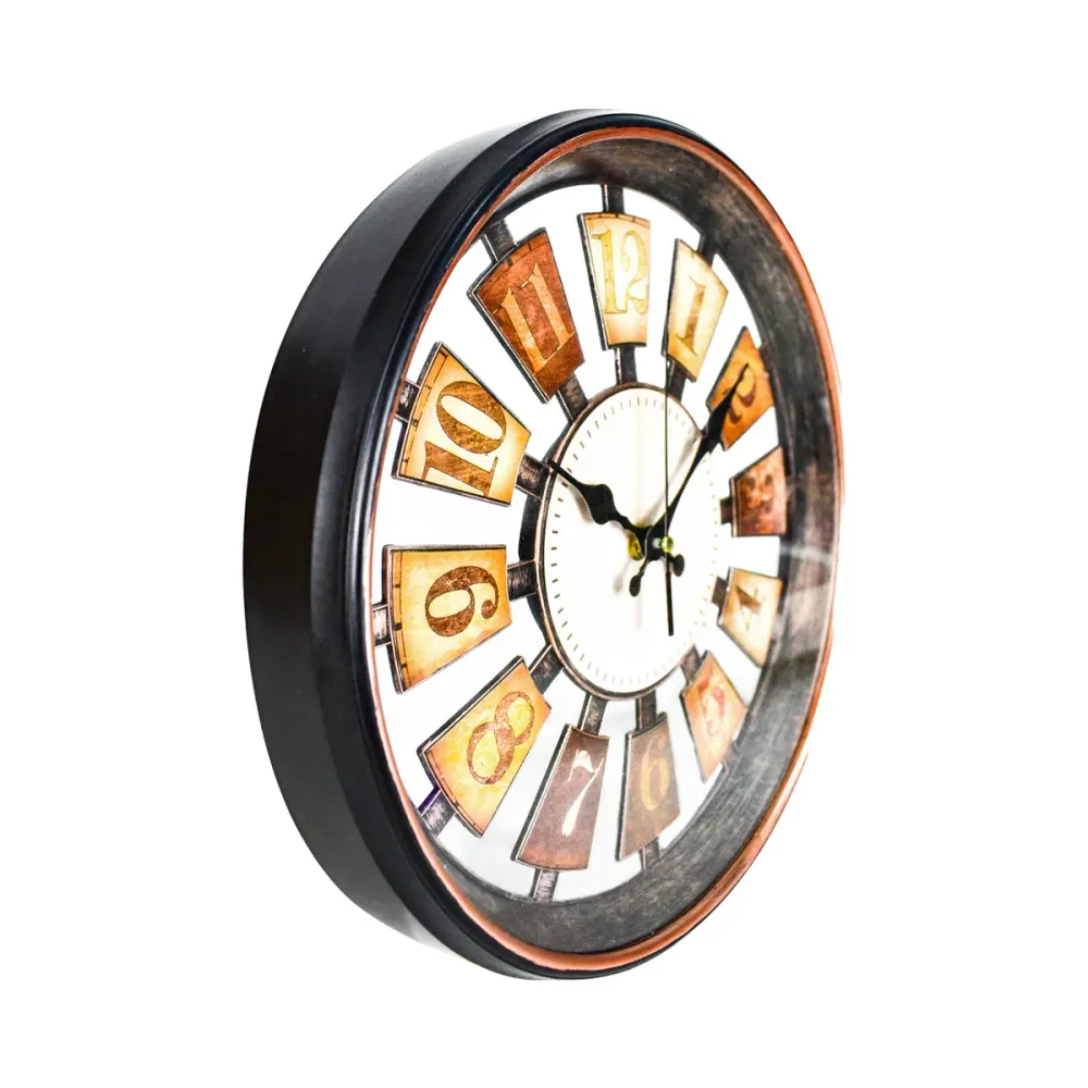 Reloj de Pared Estilo Rústico 30cm Waldo's