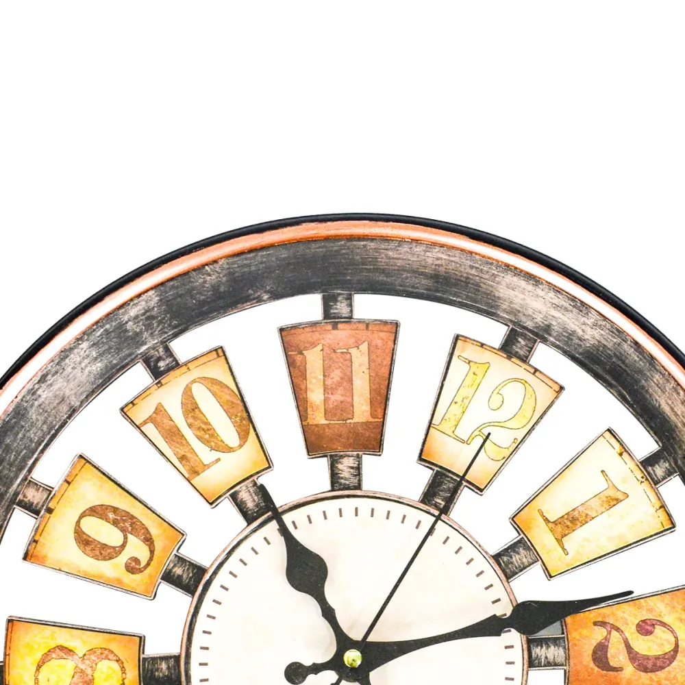 Reloj de Pared Estilo Rústico 30cm Waldo's
