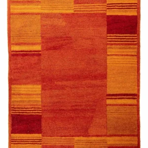 Wollteppich 195 x 140 cm Teppichbrücke