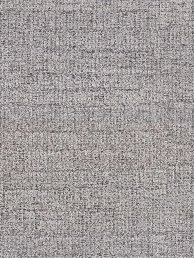 Wollteppich - 295 x 236 cm - hellgrau