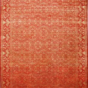 Wollteppich - 395 x 295 cm - orange