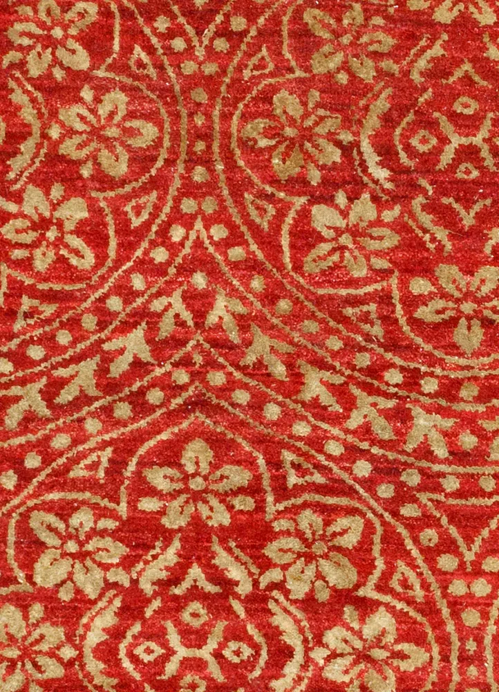 Wollteppich - 395 x 295 cm - orange