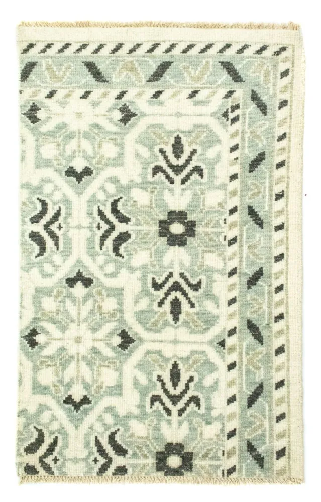 Wollteppich 93 x 60 cm Fußmatte