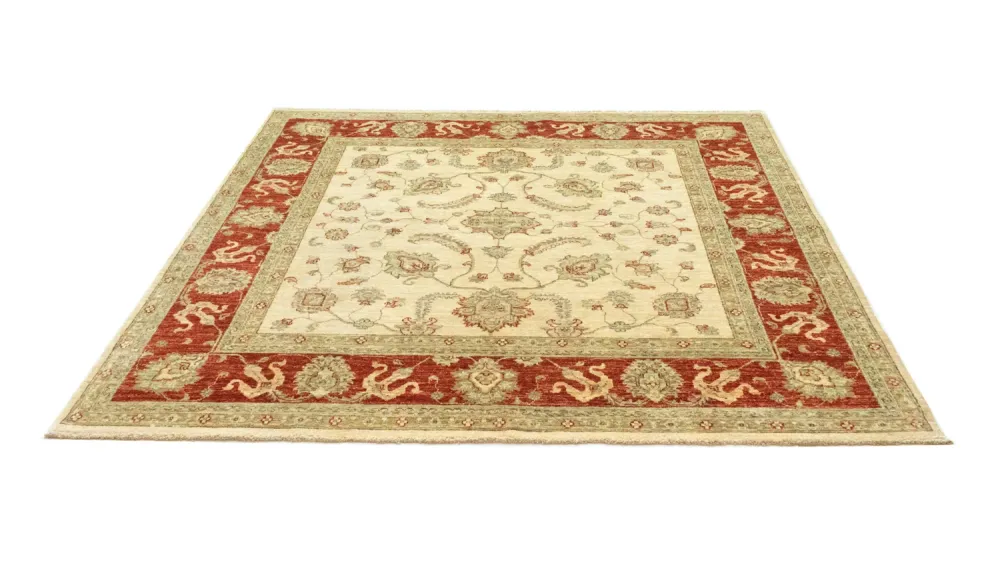 Ziegler Teppich 185 x 175 cm - beige